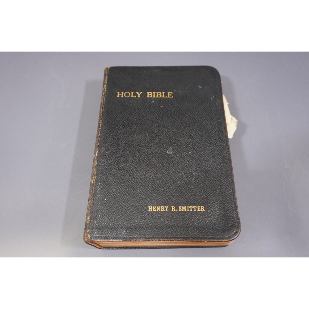 Vintage c1940s Holy Bible Pronouncing Old/New Test. International John C Winston